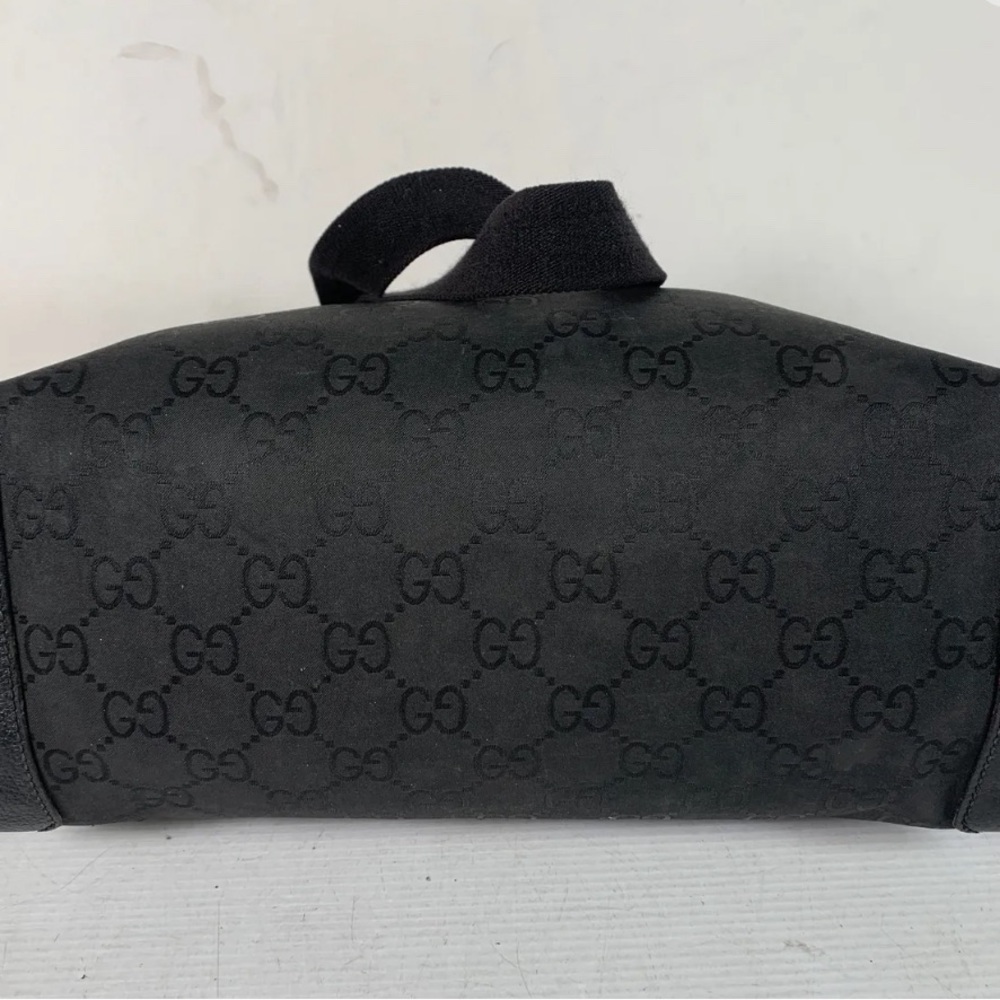 Sale ‼️Gucci  GG Vintage Canvas Tote  Large-Authentic-As Is Project With COA - Picture 4 of 9